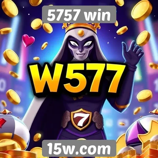 5757 win oferece diversidade de jogos online