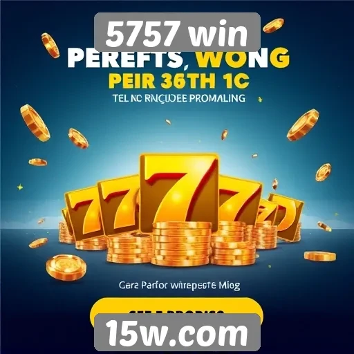Promoções e bônus do site 5757 win